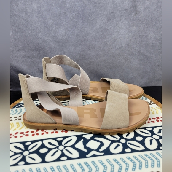Sorel Ella II Woman Flat Comfy‎ Sandal Size 6.5 main image 8